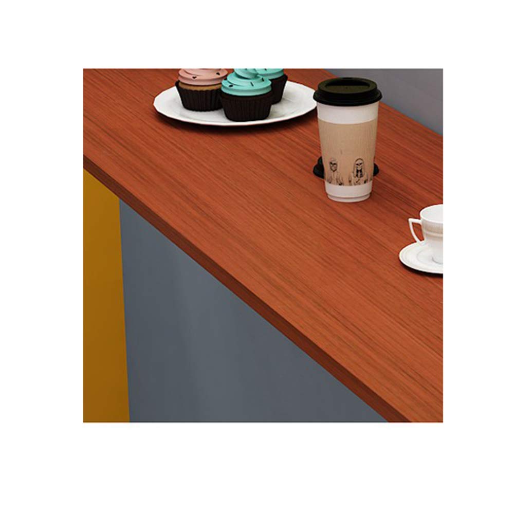 Wall-Mounted Folding Table - Space Saving Narrow Table for Home, Restaurant & Cafe (30cm/40cm Wide, 100cm-140cm Long) - Perfect for Small Kitchens, Bars, Milk Tea Shops & Dining Areas