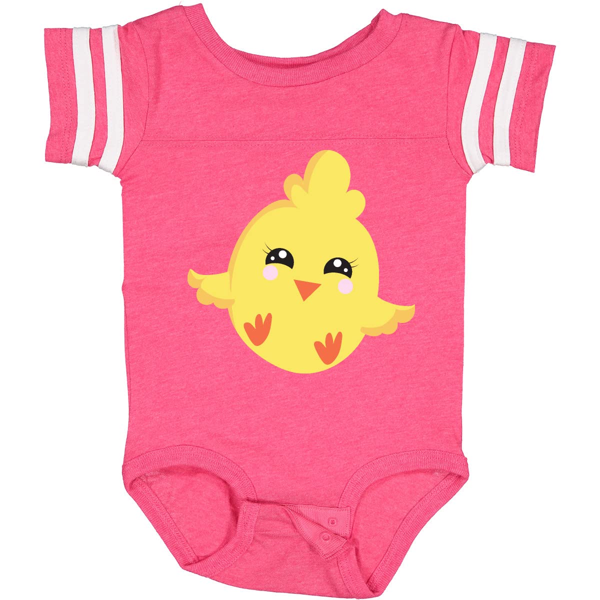 Inktastic Adorable Baby Chicken Onesie - Cute Chick Graphic Bodysuit for Infants & Toddlers - Perfect for Playtime, Nursery, and Family Photos