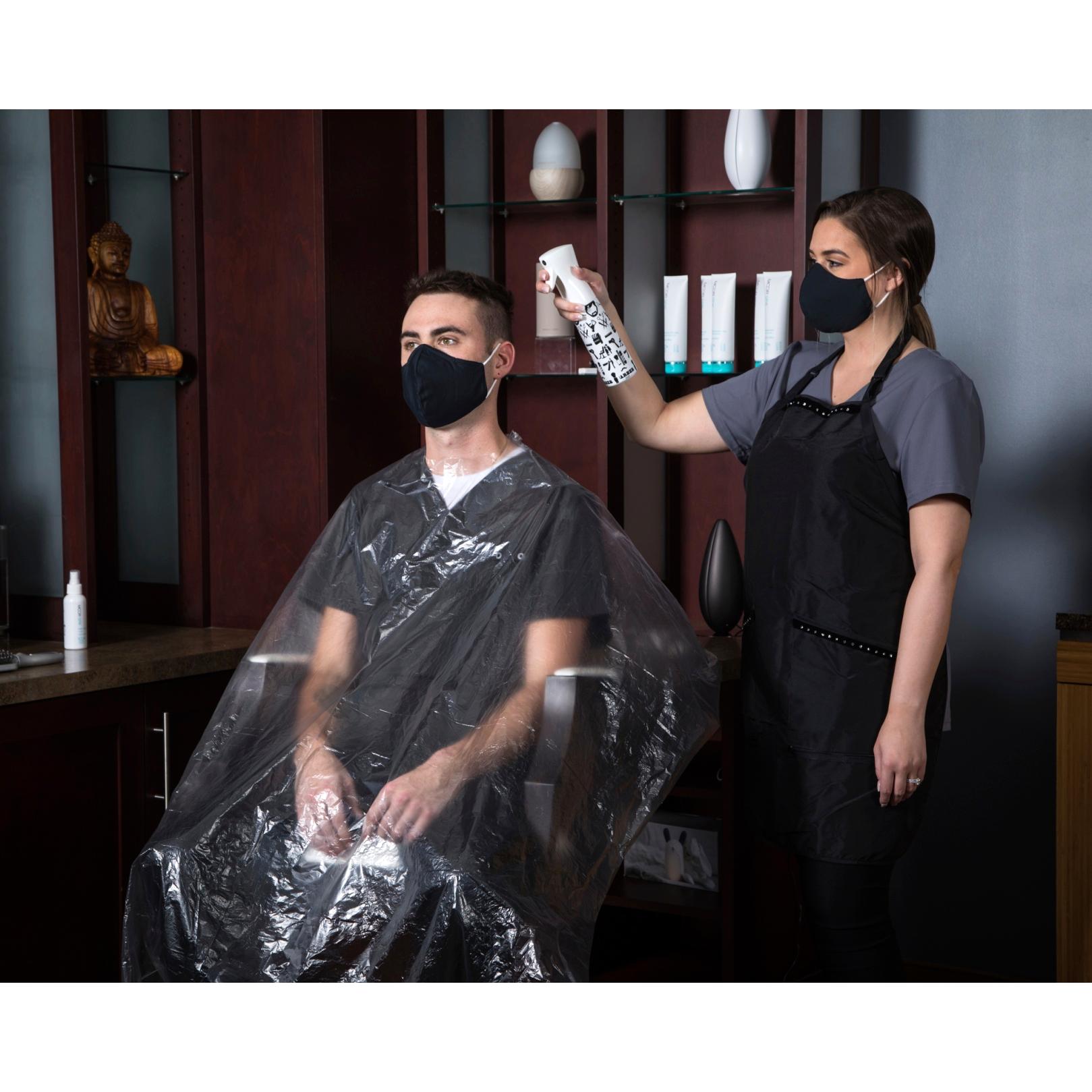 Disposable Plastic Barber Cape 51