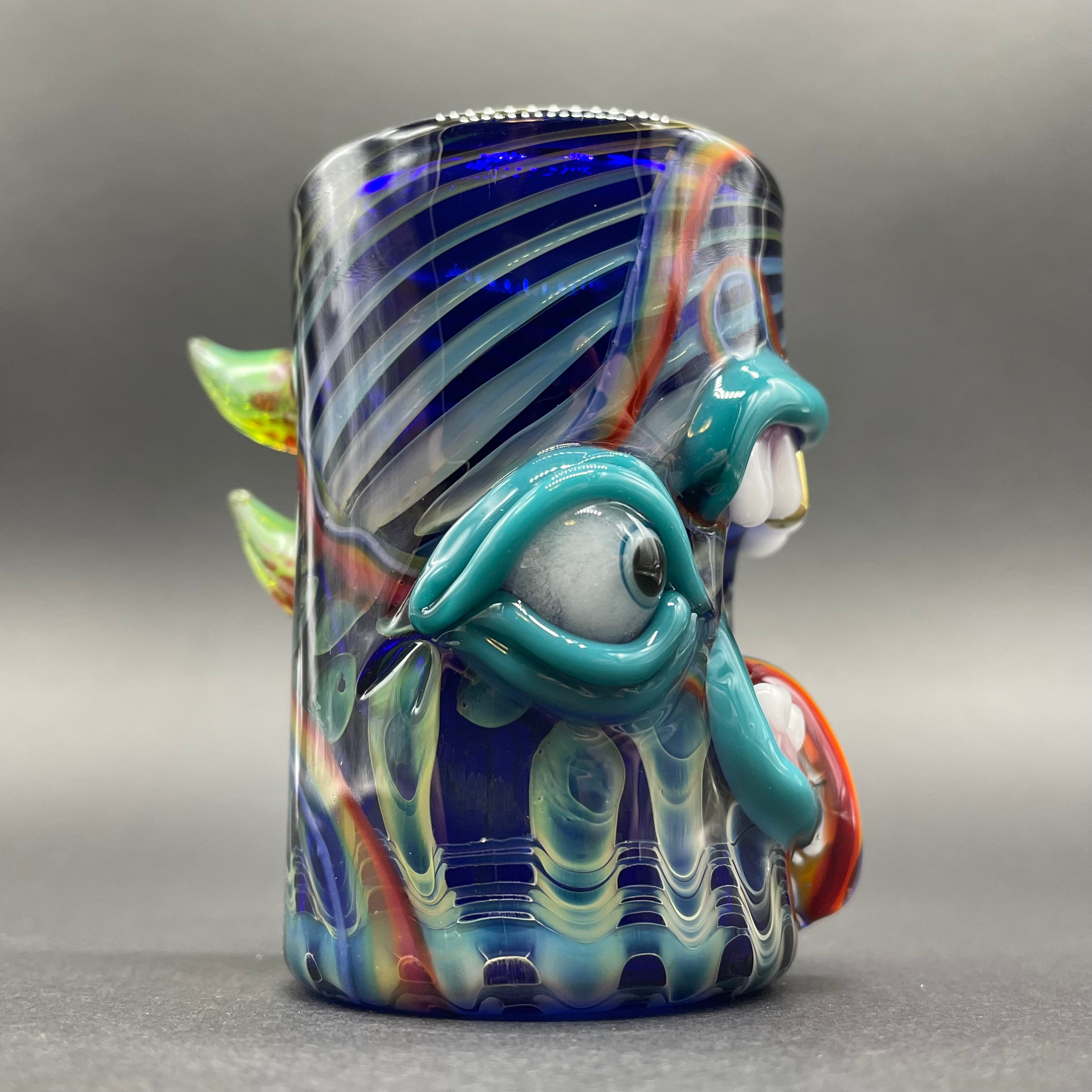 Vibrant Rainbow Tongue Shot Glass - Fun & Colorful Party Drinking Cups for Halloween, Birthday & Themed Events