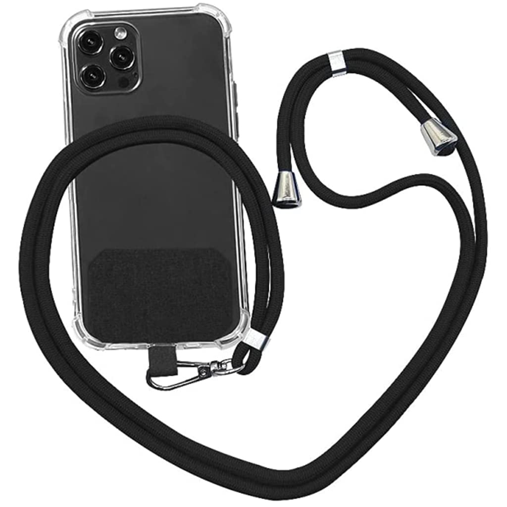 Universal Adjustable Phone Lanyard - Nylon Crossbody Strap for Phones - Perfect for Travel & Shopping