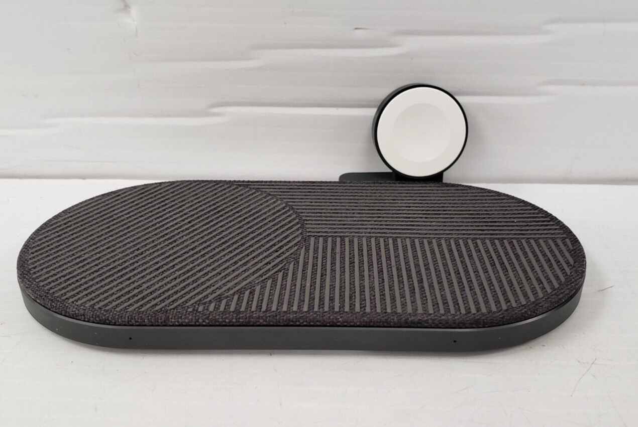 Native Union DROPXLW01 Fast Wireless Charger - Qi-Certified 15W Charging Pad for iPhone 14/13/12, Samsung Galaxy S23/S22 - Perfect for Home, Office & Nightstand Charging