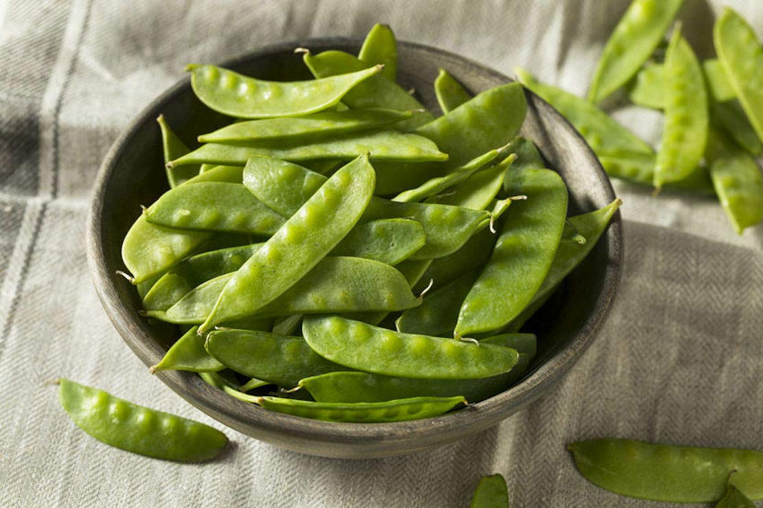 100 Seeds Mammoth Melting Sugar Snow Pea - Big Sweet Taste for Stir Fry, Salads & Home Gardening | Non-GMO, Heirloom Variety for Fresh Eating & Cooking