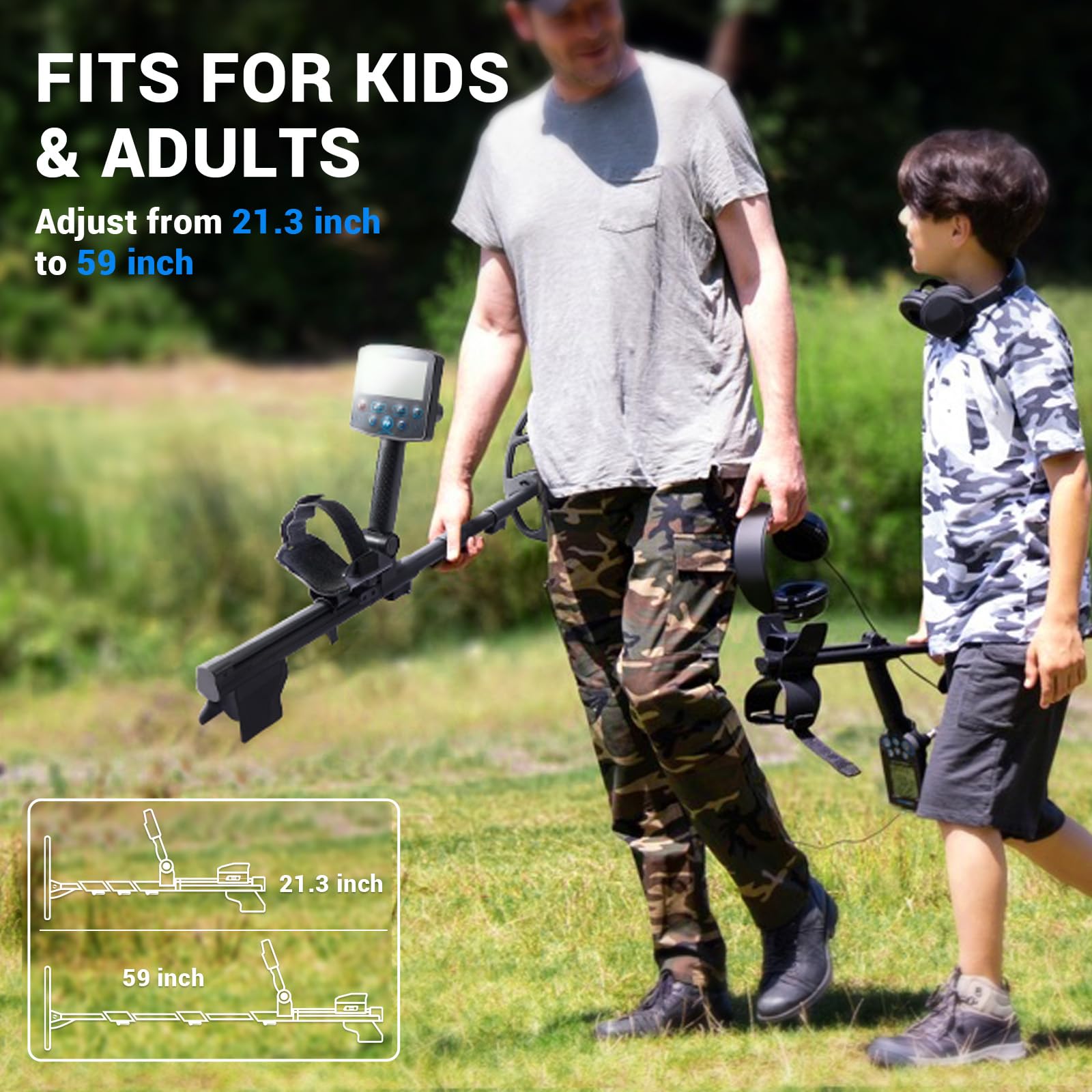 Professional Metal Detector for Adults - Waterproof 11
