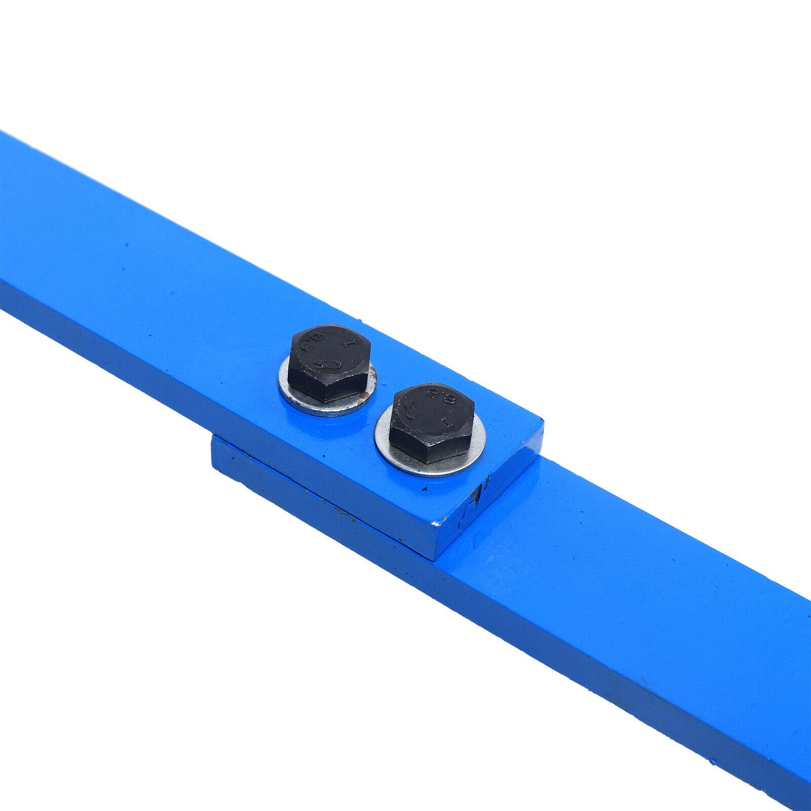 Gdrasuya10 Manual Metal Bender Tool - Heavy Duty Cast Steel Rod Bender for Flat, Round, Square & Angle Steel - Universal Bending Machine for DIY Projects, Metalworking & Home Repairs (Blue)
