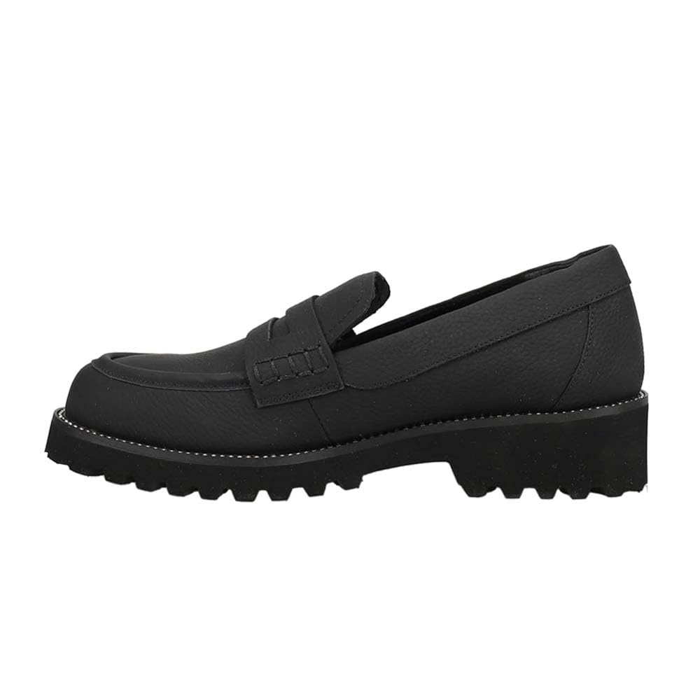 VANELi Women's Zayna Slip-On Lug Sole Loafers - Comfortable Casual Shoes for Women - Black | Perfect for Work, Travel & Everyday Wear
