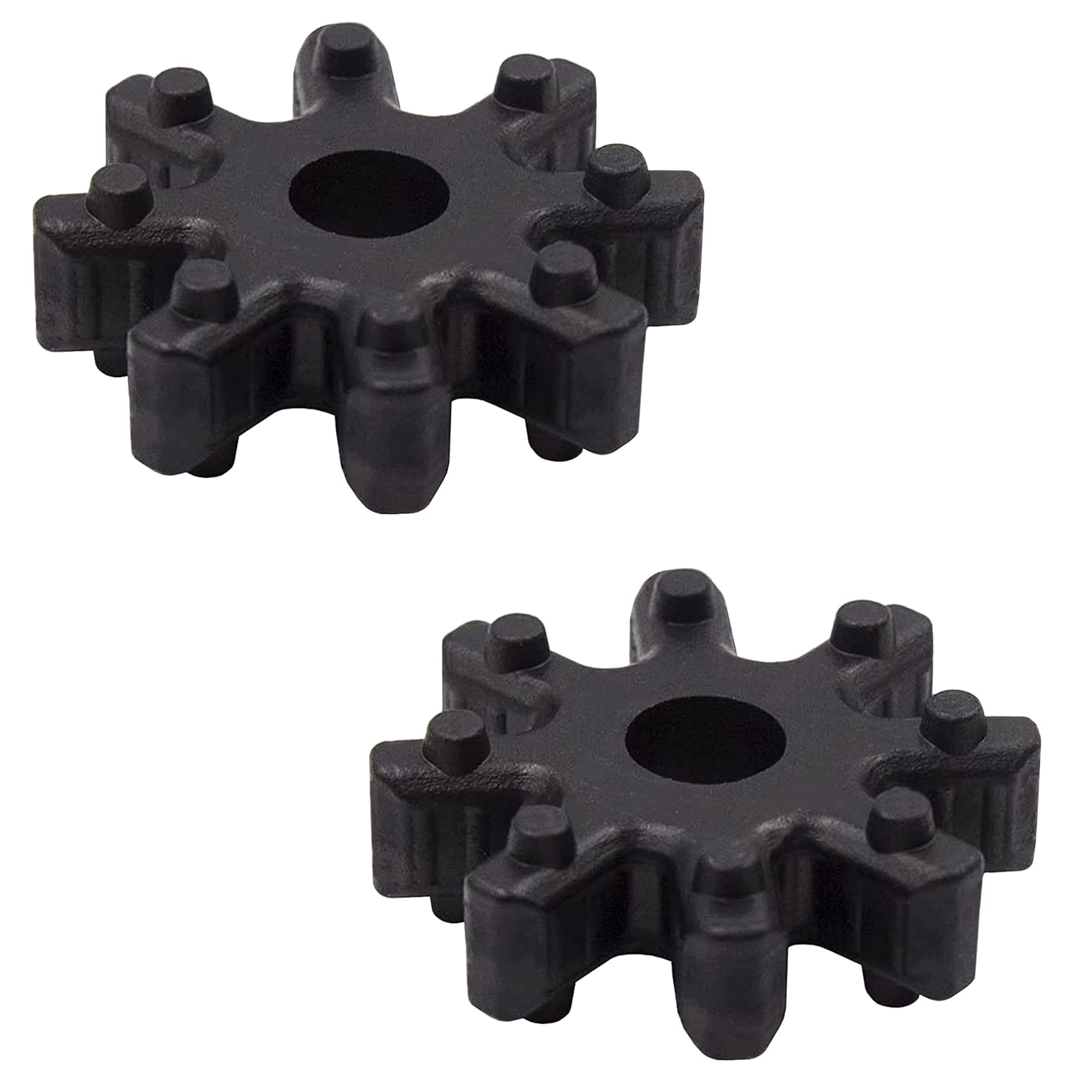 2PCS Flexible Steering Coupling & Column Motor - 56330-4Z000 563152K000FFF Replacement for Hyundai Sonata, Elantra, Santa Fe, Azera, Veloster & Kia Soul, Optima, Forte, Cadenza - Durable Rubber Steering Coupler for Smooth Driving Experience