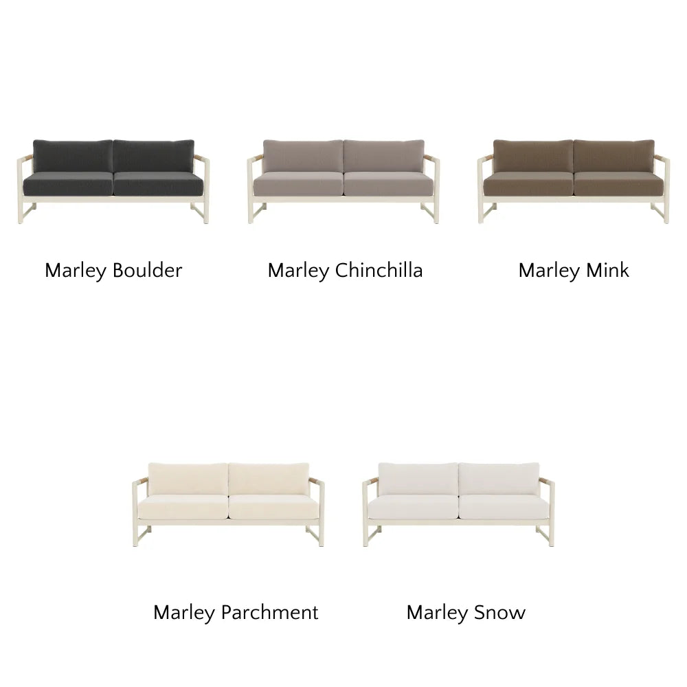 Breeze XL Outdoor 2-Seat Sofa Set - Waterproof Patio Furniture for Garden, Backyard, Poolside & Balcony Relaxation