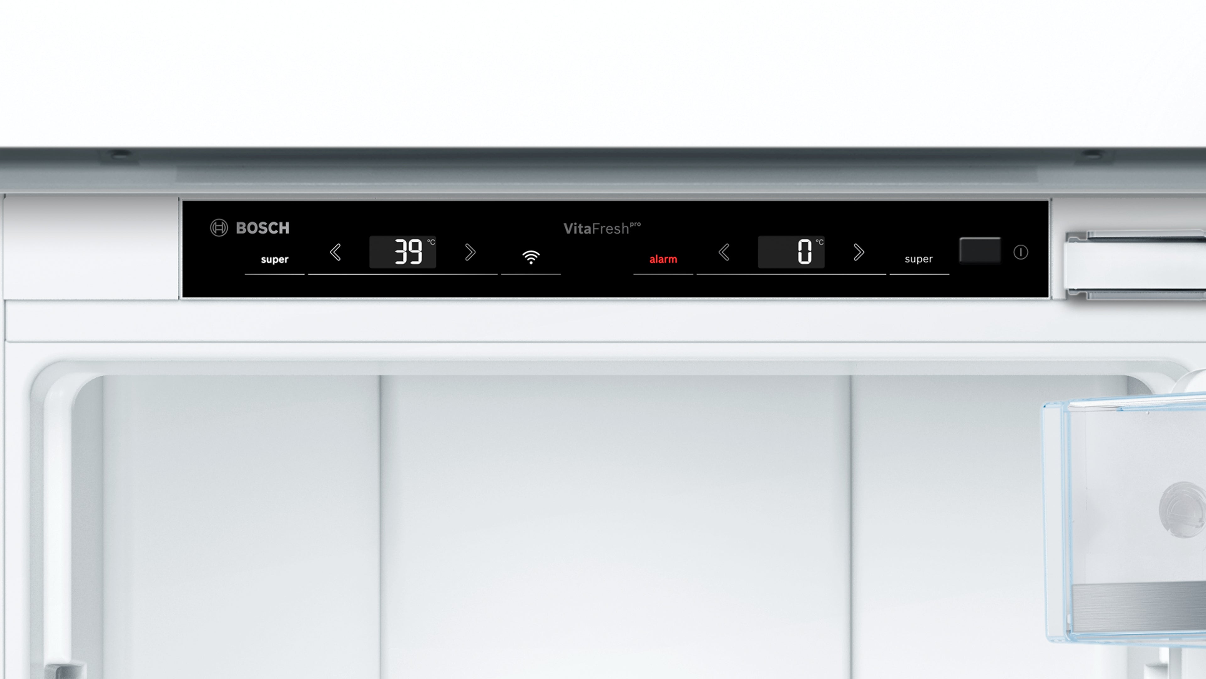 Bosch 800 Series 24-Inch Custom Panel Fully Integrated Bottom Freezer Refrigerator - 8.3 Cu.Ft Capacity, Stainless Steel, Energy Star Certified - Perfect for Modern Kitchens and Open-Concept Living Spaces