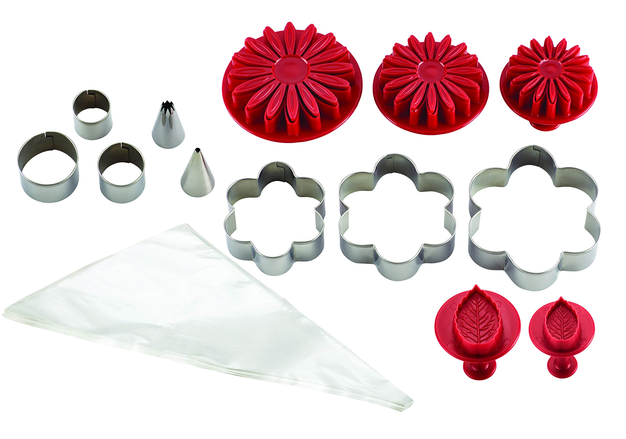 Cake Boss Flower Cake Kit - DIY Cake Decorating Kit for Birthday, Wedding & Special Occasions | Easy to Use Baking Supplies for Homemade Cakes