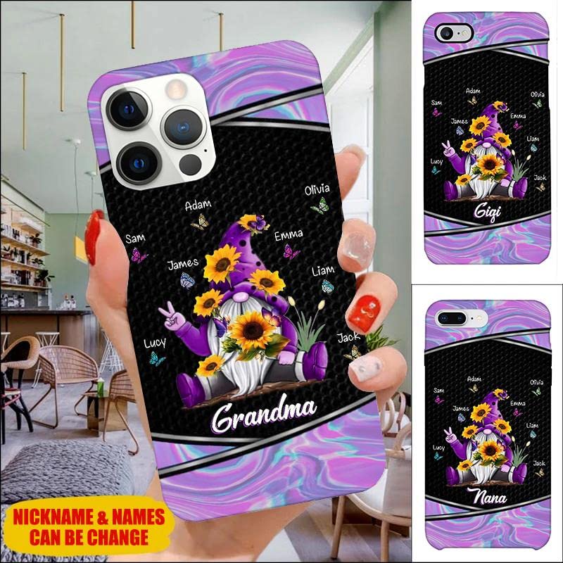Personalized Nana Grandma Phone Case - Custom Mother's Day Gift for iPhone & Samsung | Cute Protective Cover for Grandmas, Nanas & Moms | Perfect for Birthdays, Holidays & Family Gatherings