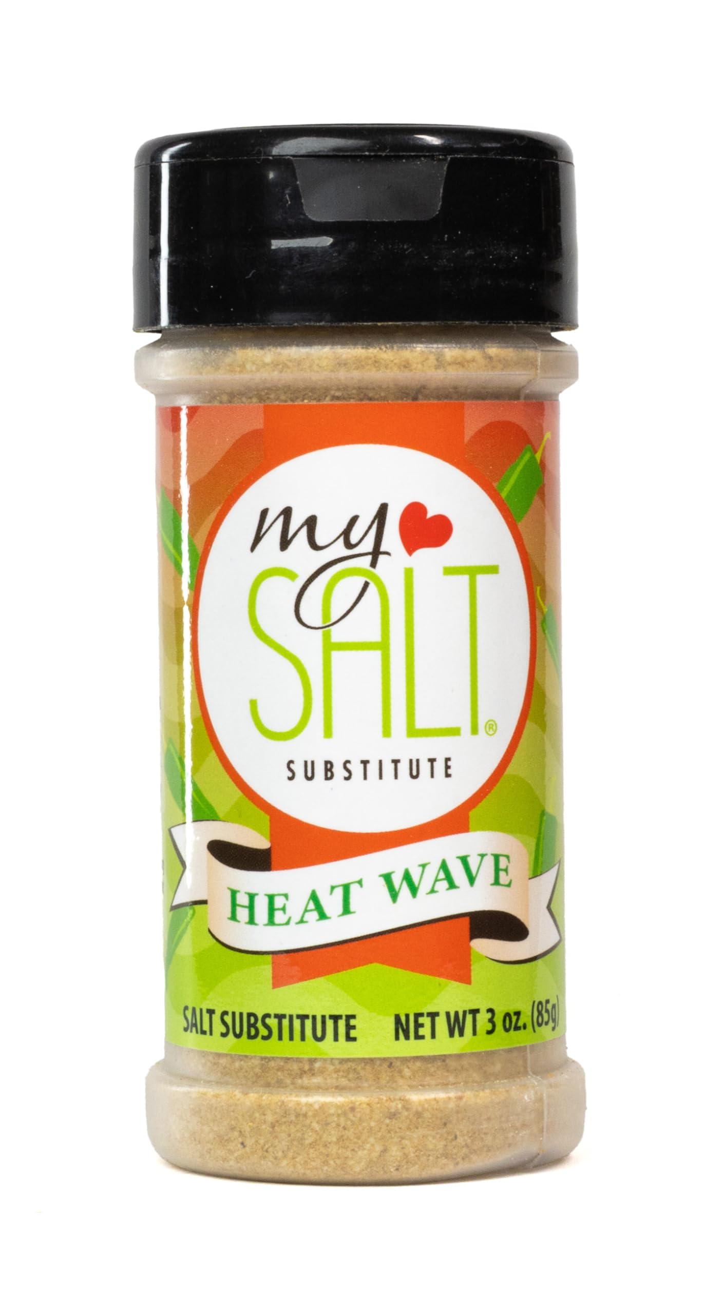 MySALT Heat Wave Seasoning - Sodium-Free Spice Blend with a Kick - Perfect for Pizza, Beef, Chicken & More - Adds Flavor to BBQ, Grilling & Everyday Cooking