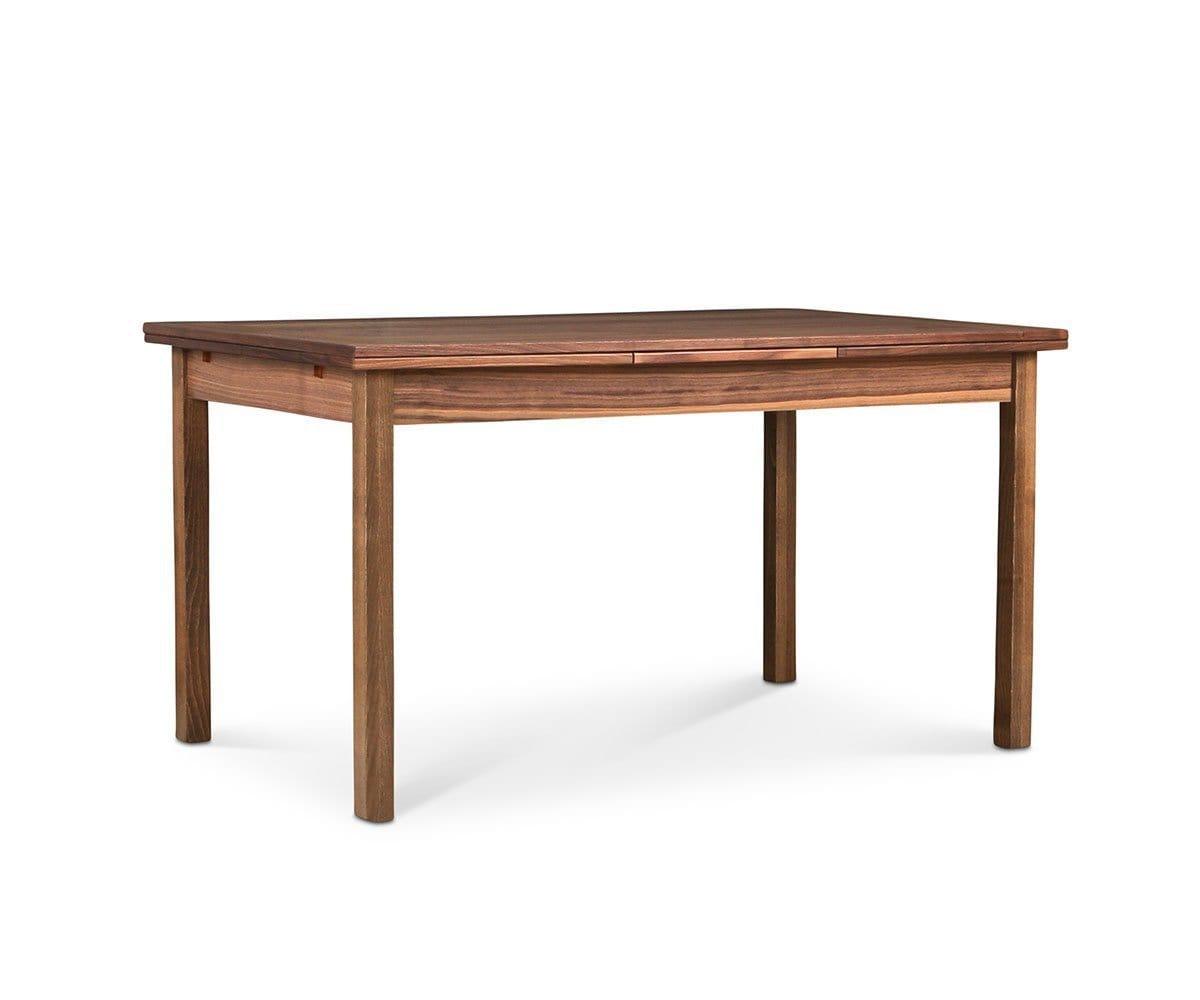 Dinex Alfa Extendable Dining Table - Modern Expandable Wooden Table for Small Spaces | Perfect for Apartments, Dining Rooms & Entertaining Guests
