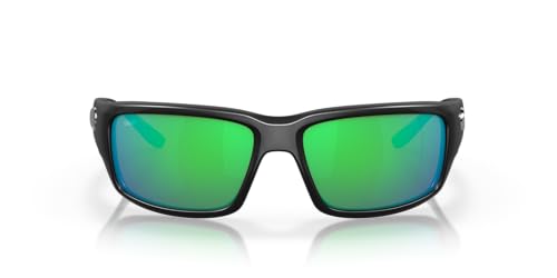 Matte Black/Copper Green Mirrored Polarized 580p