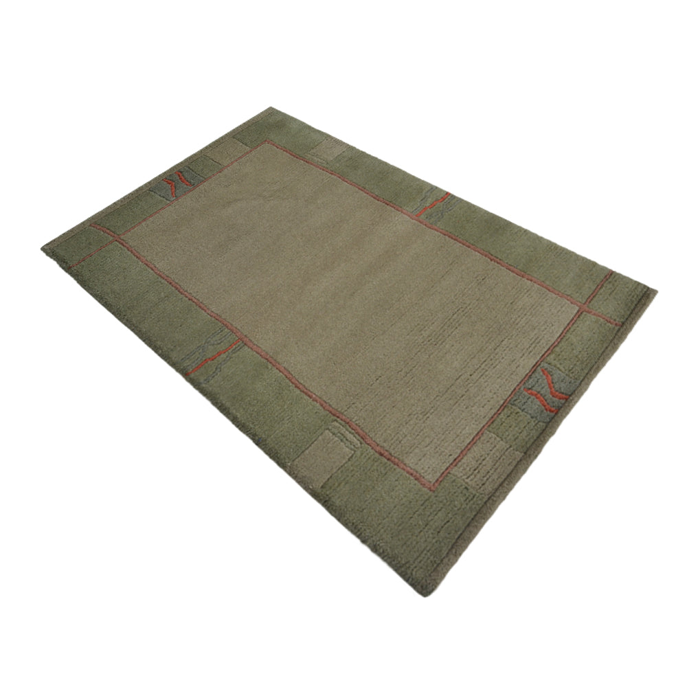Handmade Rugnique Hand Knotted Wool Rug - Premium Persian Style Area Rug for Living Room, Bedroom & Dining Room Decor