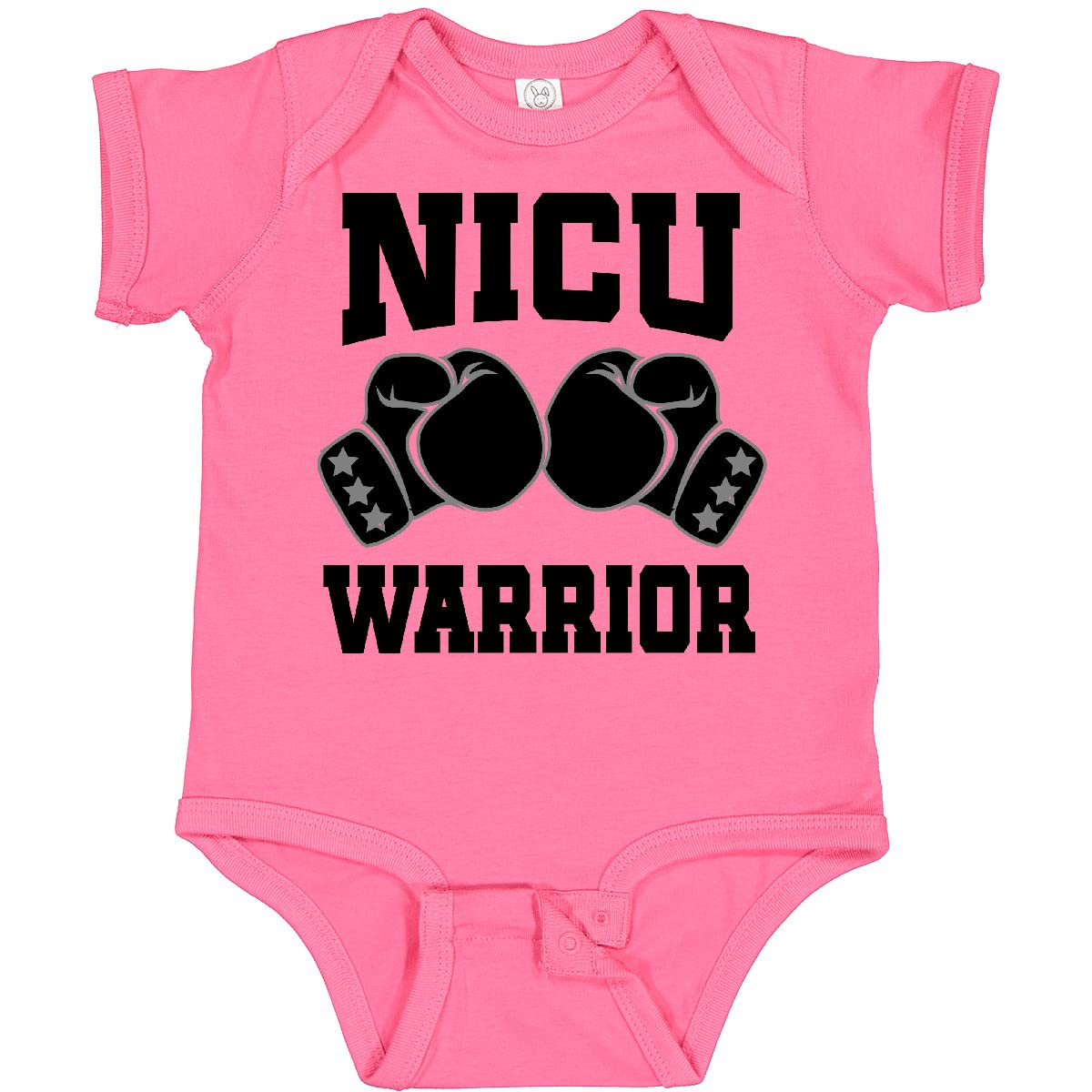 Inktastic NICU Warrior Baby Boy Bodysuit - Soft Cotton Onesie for Newborns & Infants - Perfect for NICU Graduates, Baby Showers & Gifts