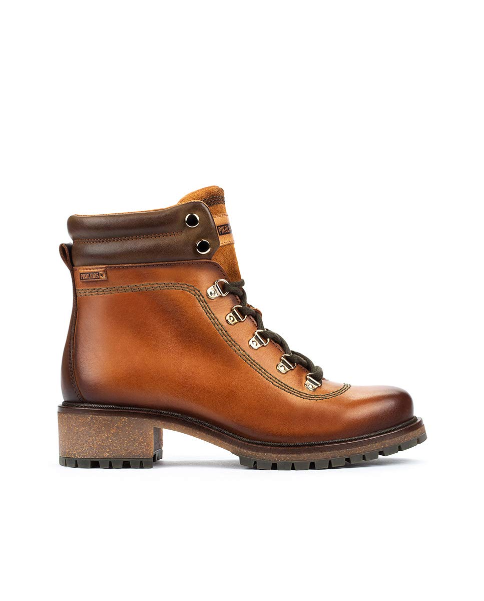 PIKOLINOS Women's Leather Flat Ankle Boots - Comfortable Casual Shoes for Everyday Wear | Perfect for Office, Walking & Travel