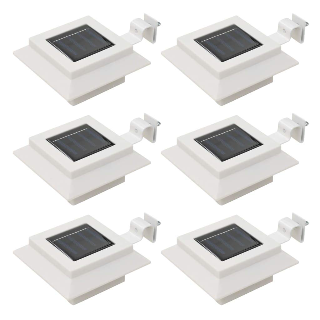 iFCOW 6-Pack Outdoor Solar LED Lights - 4.7
