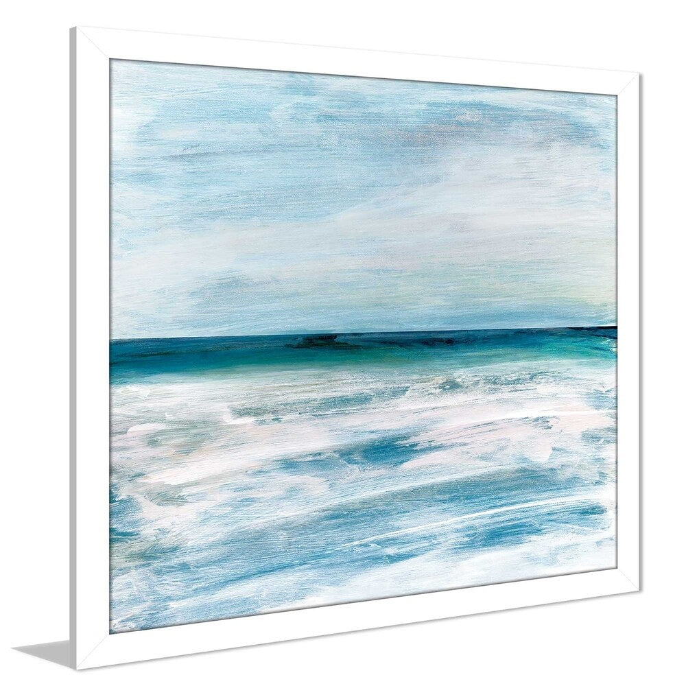 Azzurra by Susan Jill Blue Print Acrylic Art - Perfect for Home Decor, Office & Gift Giving
