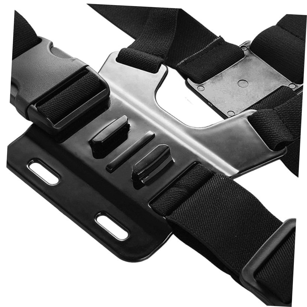 HOMSFOU 3-Pack Sports Camera Chest Mount Harness for GoPro Hero 4/3+/3/2/1 - Adjustable Strap for Action Cameras - Perfect for Running, Cycling, Hiking & Outdoor Adventures
