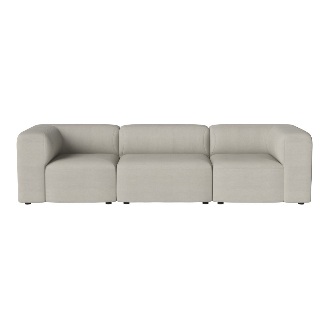 Modern Angle 3-Seater Sofa - Comfortable L-Shaped Sectional Couch for Living Room, Lounge & Small Spaces - Perfect for Apartments, Dorms and Cozy Home Decor