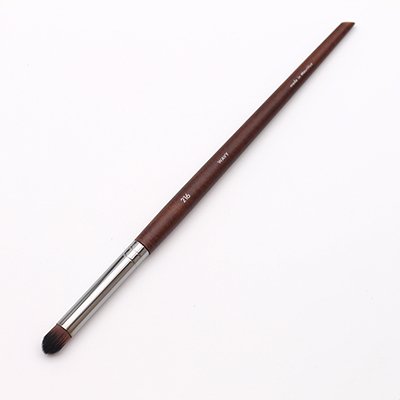 Professional Makeup Brush AN216 - Medium Precision Eye Blender with Long Slender Wood Handle for Seamless Eyeshadow Blending | Perfect for Makeup Artists & Beauty Enthusiasts | Ideal for Everyday Makeup, Smokey Eyes & Professional Makeup Kits