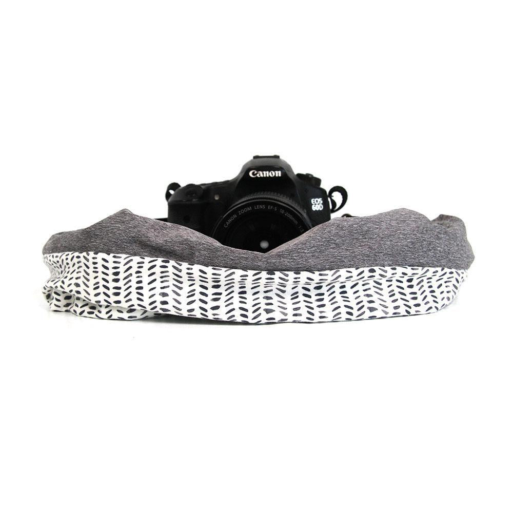 Fashionable Pocket Scarf Strap for Camera - Kyla/Sasha Style - Perfect for Travel, Photography & Everyday Use