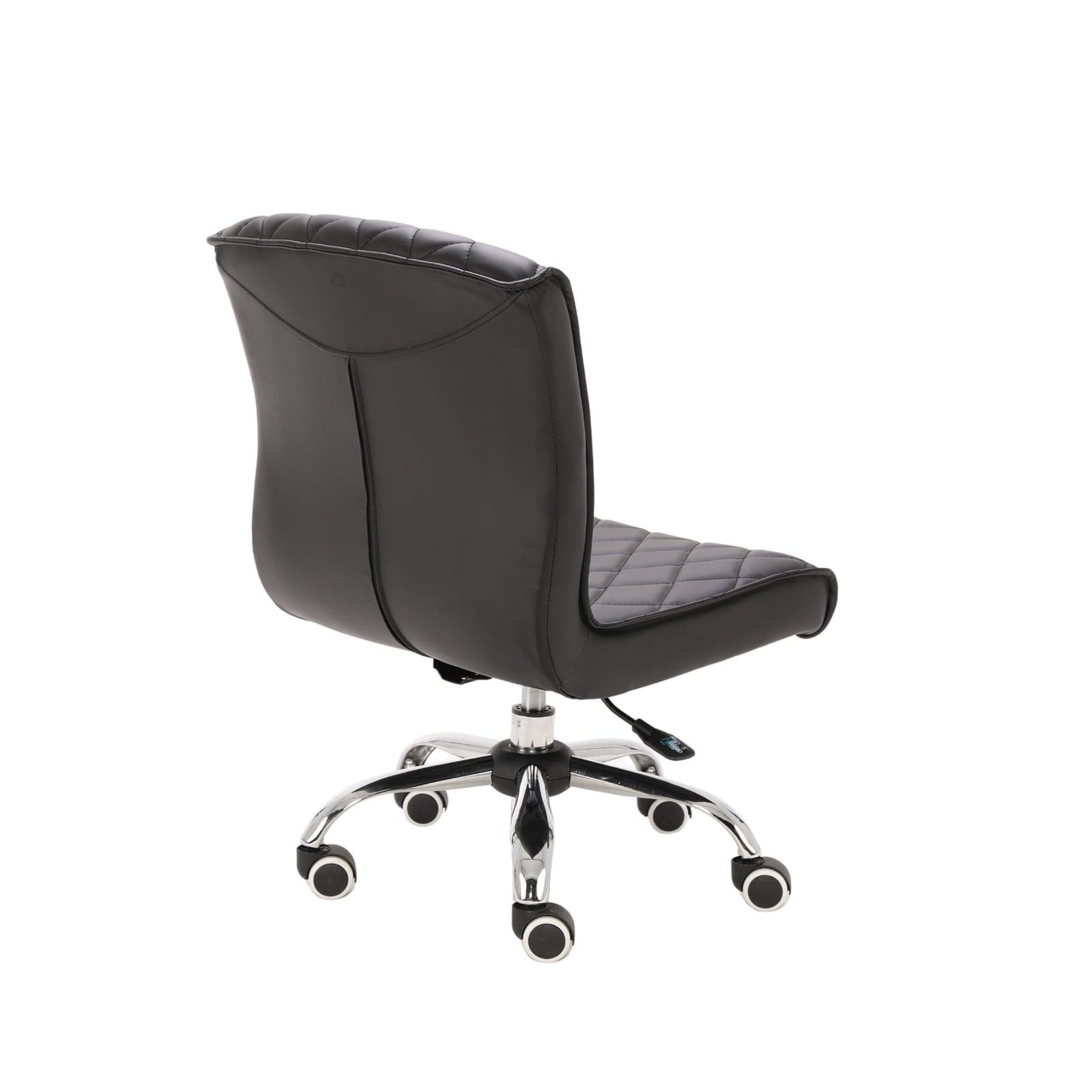Delia Salon Pedicure Technician Stool - Adjustable Rolling Stool for Nail Technicians & Spa Professionals - Perfect for Manicure, Pedicure & Beauty Salon Use