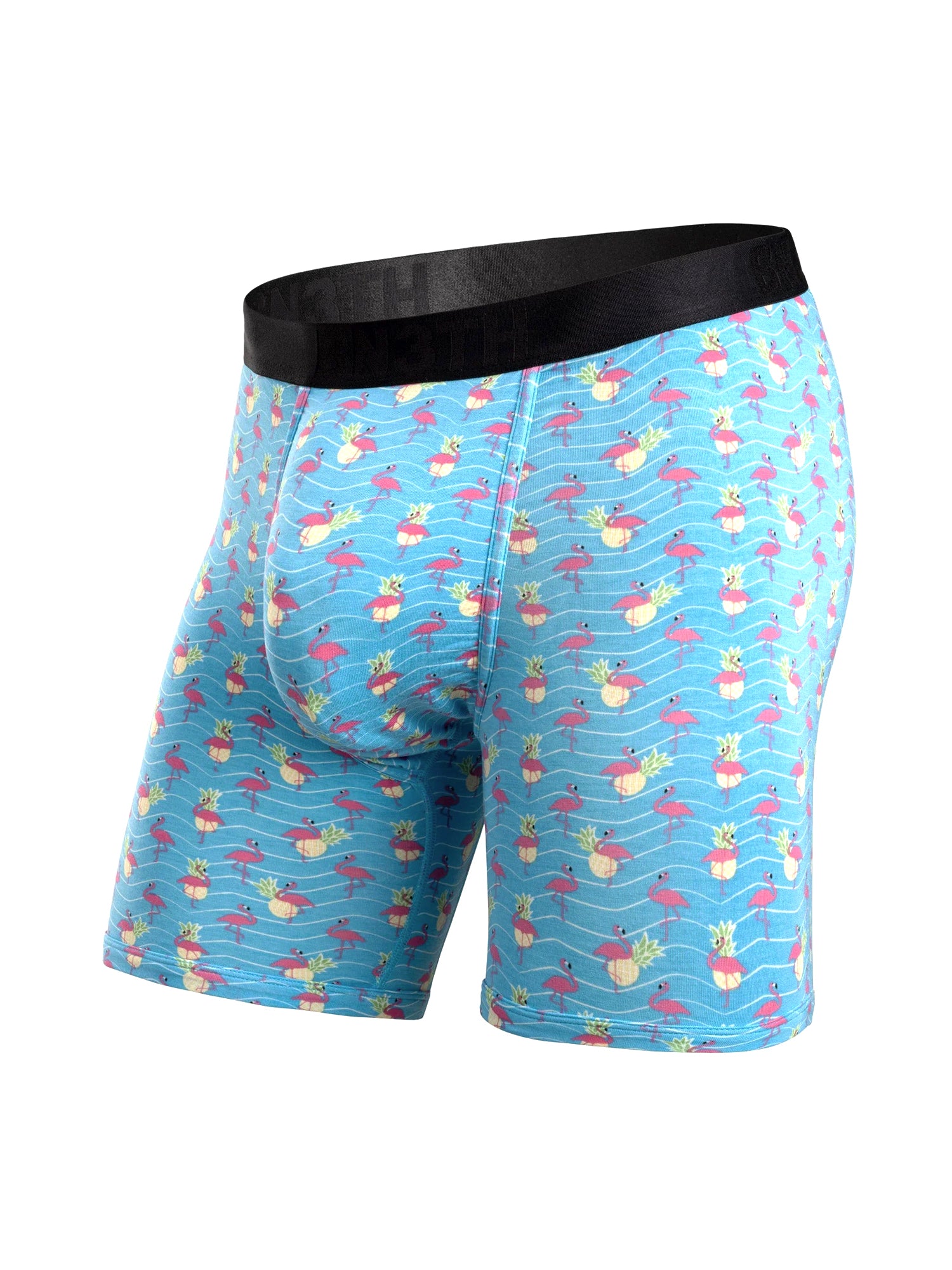 BN3TH Classic Tropicana Surf Boxer Briefs - Comfortable Men's Underwear for Active Lifestyle | Beach, Surfing & Everyday Wear