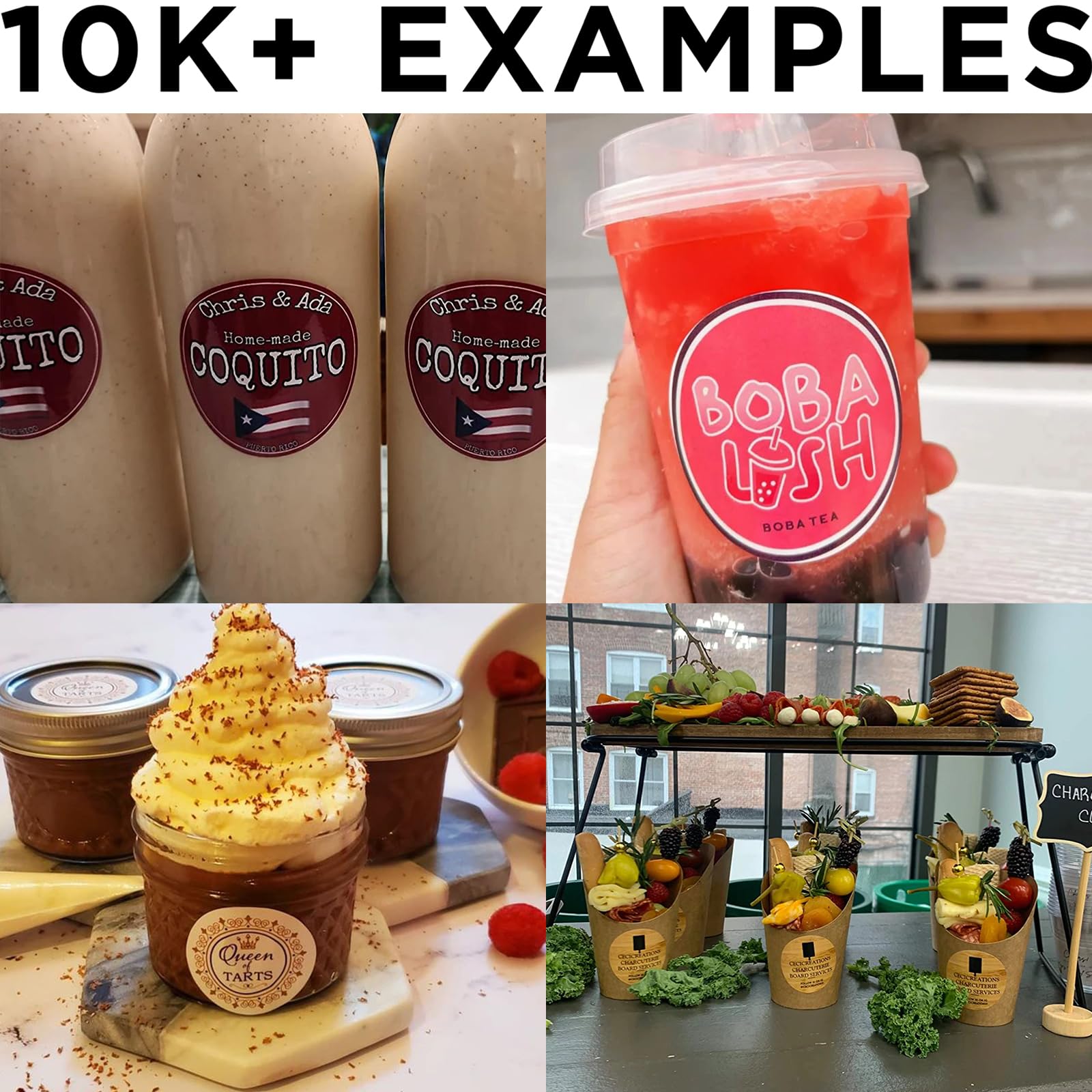 Custom Stickers - Personalized Labels with Any Design, Image, Logo & Text | 100 Scalloped 3