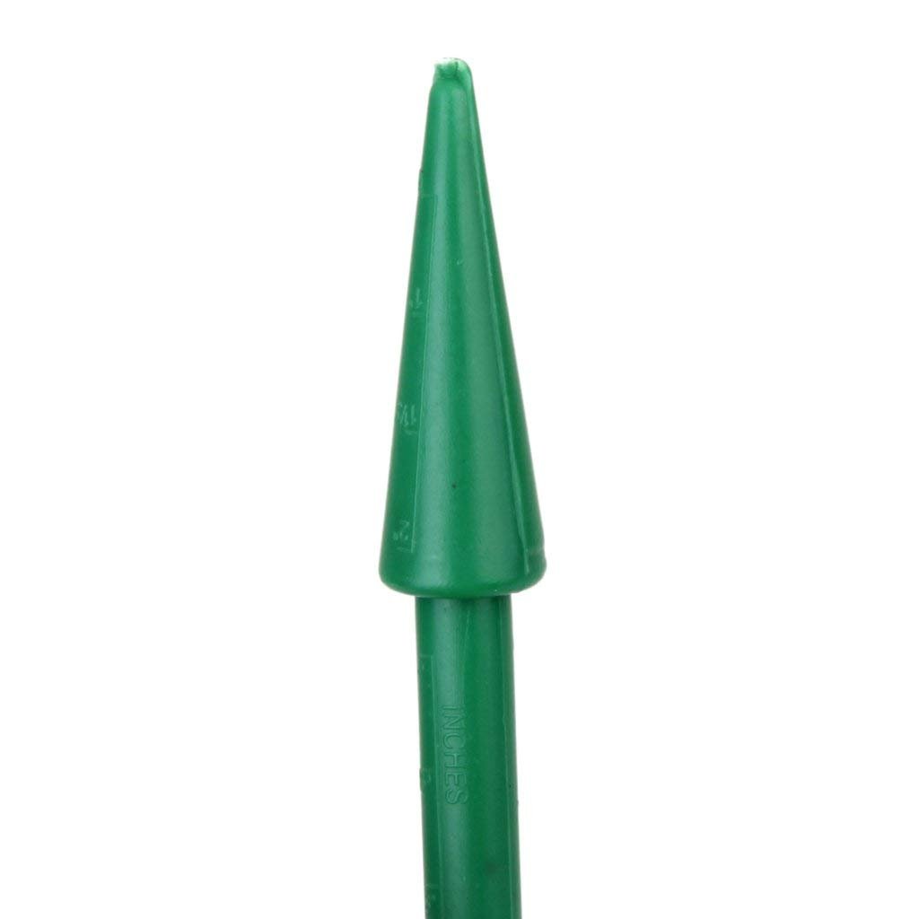 ABchat Plastic Widger with Dibber - Essential Garden Seedling Tools for Planting & Transplanting (Green) | Perfect for Indoor Herb Gardens & Outdoor Vegetable Beds