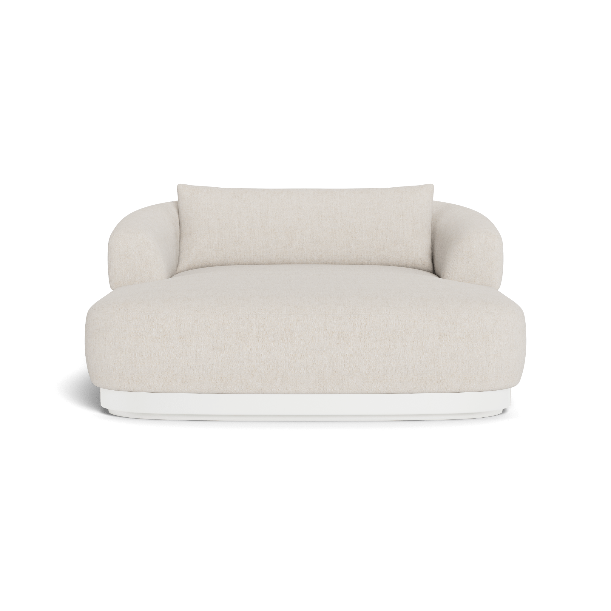 Amalfi Daybed - Modern Outdoor Patio Lounge Chair for Poolside, Garden, and Backyard Relaxation