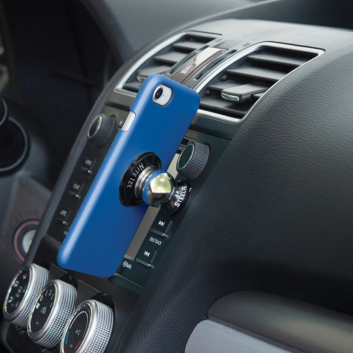 Nite Ize Steelie Orbiter Dash Kit - Universal Car Phone Mount Holder for iPhone, Samsung & Smartphones - Perfect for GPS Navigation, Hands-Free Calling & Road Trips
