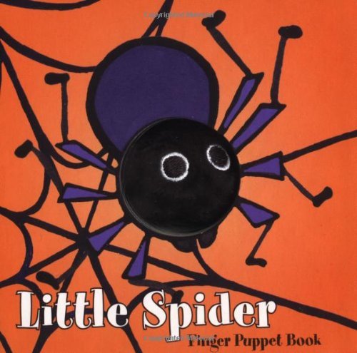 Chronicle Books Little Spider Finger Puppet Board Book - Interactive Storytime Fun for Babies & Toddlers