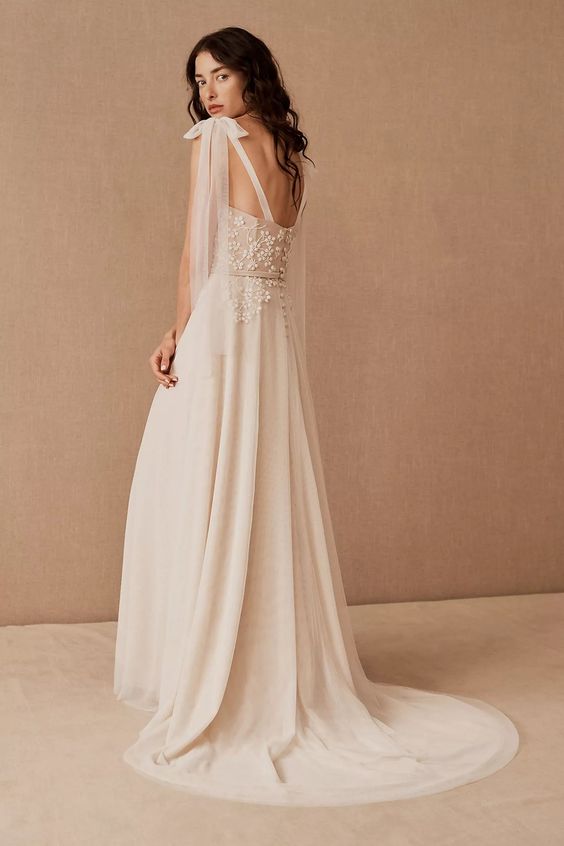 BHLDN Especial Ceremony Gown - Elegant Wedding Dress for Brides & Formal Events | Perfect for Church Weddings, Vow Renewals & Evening Galas