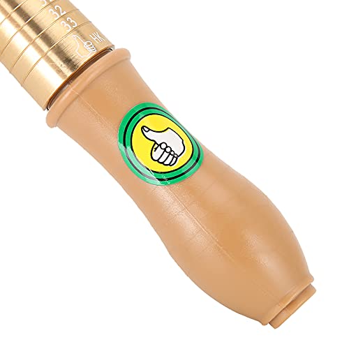 Affordable Gold Plated Copper Finger Ring Mandrel - Professional Jewelry Making Tool for Jewelry Shops, Repair Workers & DIY Enthusiasts | Perfect for Ring Sizing, Shaping & Jewelry Crafting