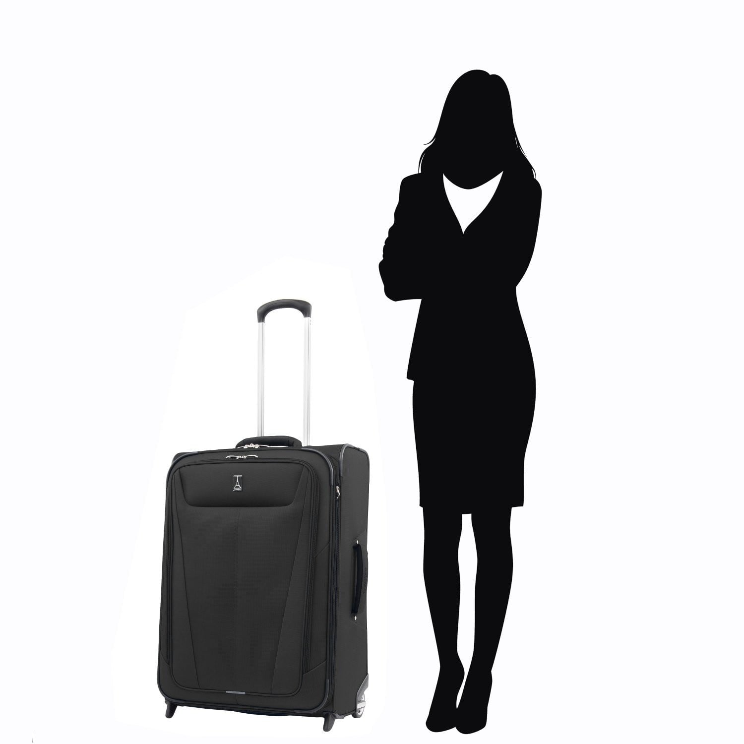 Travelpro Maxlite 5 26 Inch Expandable Rollaboard Luggage - Lightweight Carry-On Suitcase for Air Travel with Spinner Wheels | Perfect for Business Trips & Vacation Packing
