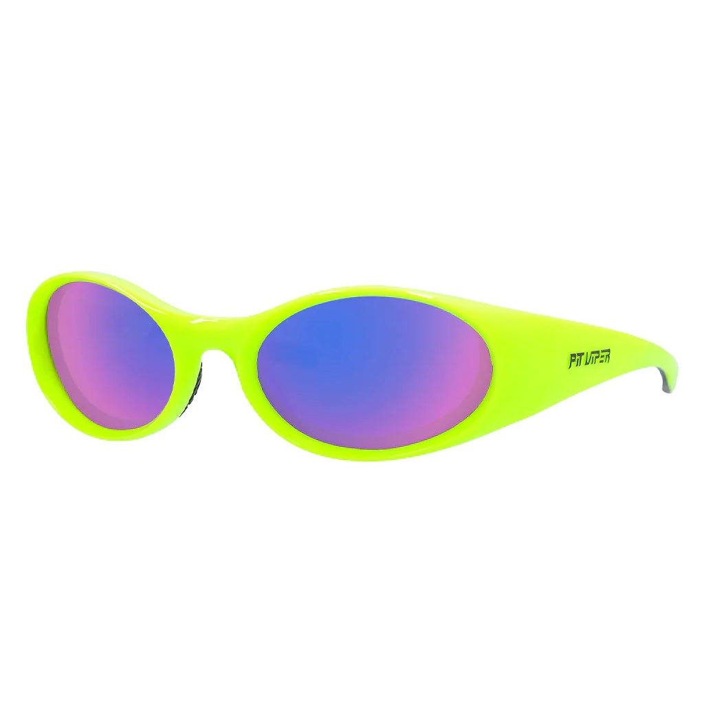 Pit Viper The Slammer Sludge Sunglasses - Polarized Sports & Outdoor Shades for Running, Cycling & Hiking - UV Protection & Anti-Glare Lenses
