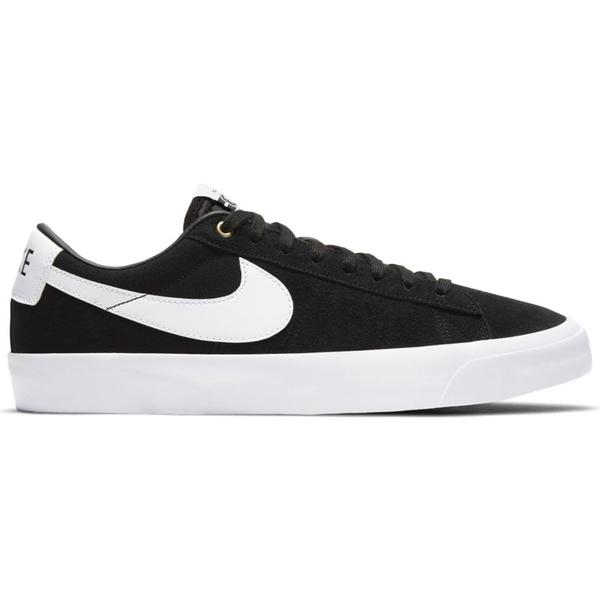 Nike SB Blazer Low Pro GT Sneakers - Black/White Men's Skateboarding Shoes for Street Style & Casual Wear