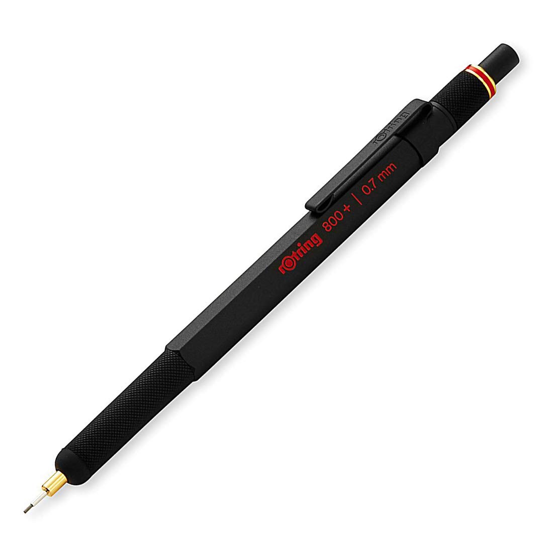 Rotring 800+ Professional Mechanical Pencil with Touchscreen Stylus - 0.7mm Black Drafting Pencil for Engineers, Architects & Artists | Perfect for Technical Drawing, Note-Taking & Digital Design