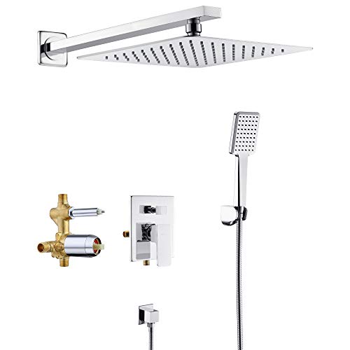 Chrome + Shower Valve Body
