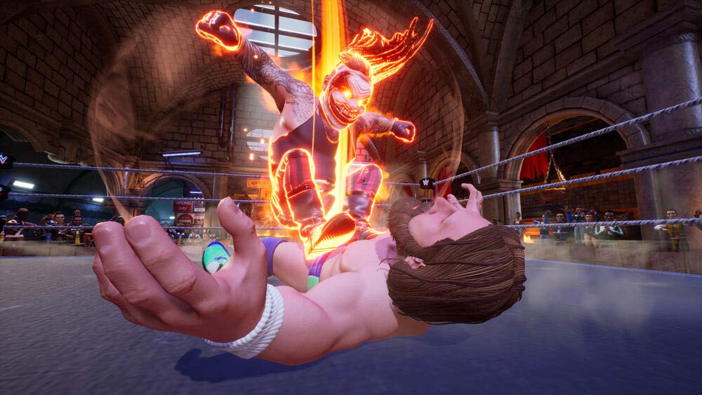 WWE Battleground (PS4) - WWE Wrestling Video Game for PlayStation 4 - Action-Packed Fighting Game for WWE Fans - Perfect for Gaming Parties & Sports Entertainment Enthusiasts
