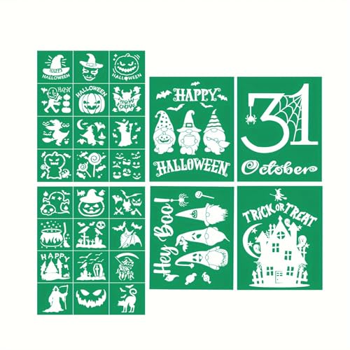 6PCS Silk Screen Stencils