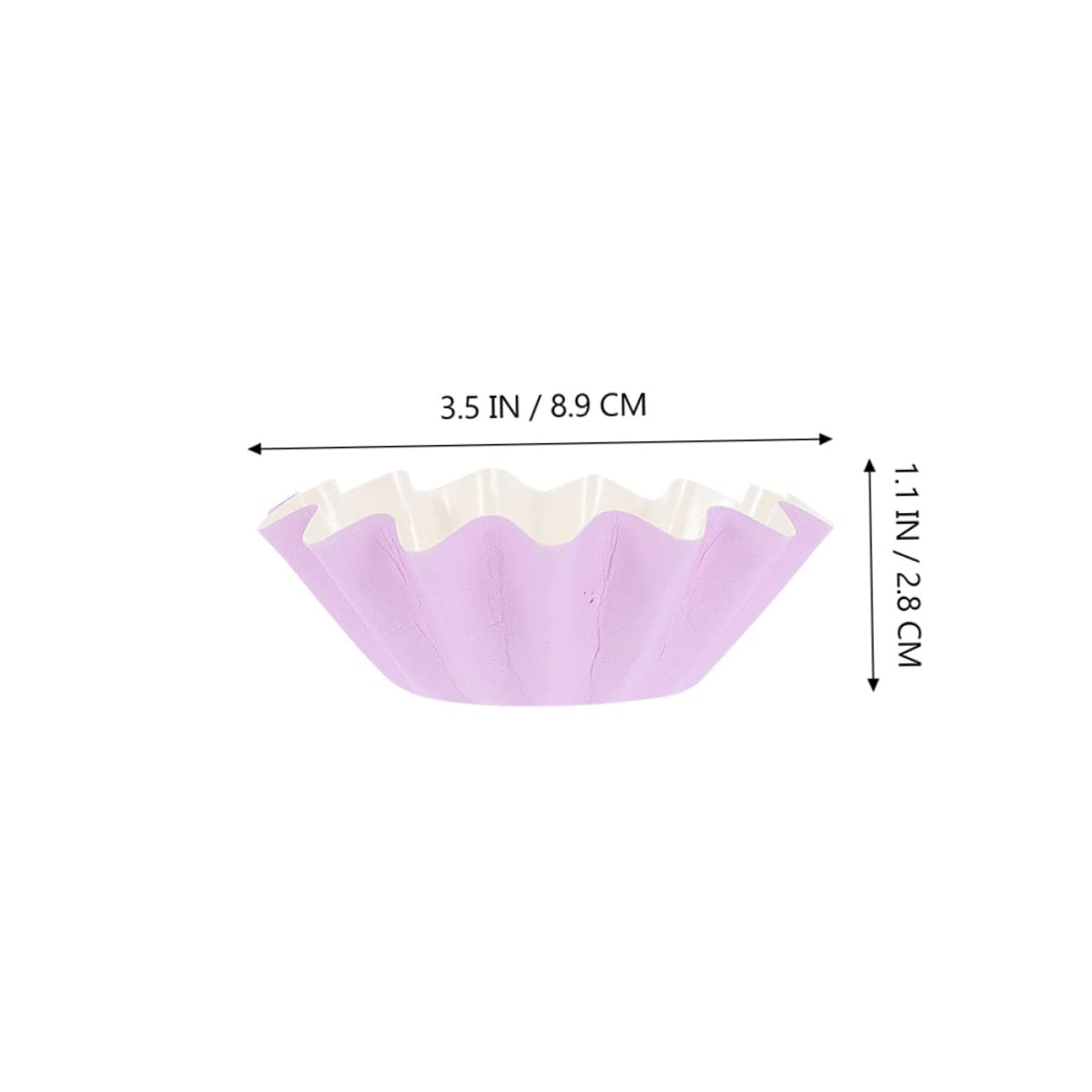 PRETYZOOM 100pcs Purple Wax Paper Cups - Leakproof Wax Warmer Liners for Candle Making, Wax Melting, and Aromatherapy - Perfect for DIY Crafts, Home Fragrance, and Spa Use