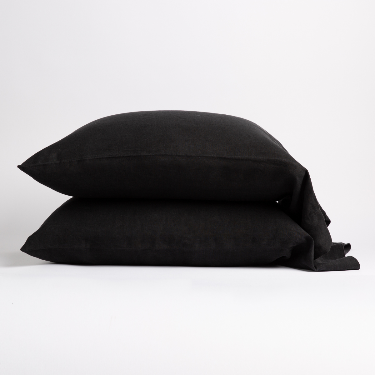Premium 100% Linen Standard Pillowcase (Single) - Breathable & Hypoallergenic Bedding for Hot Sleepers & Sensitive Skin - Perfect for Home, Hotel, or Travel Use
