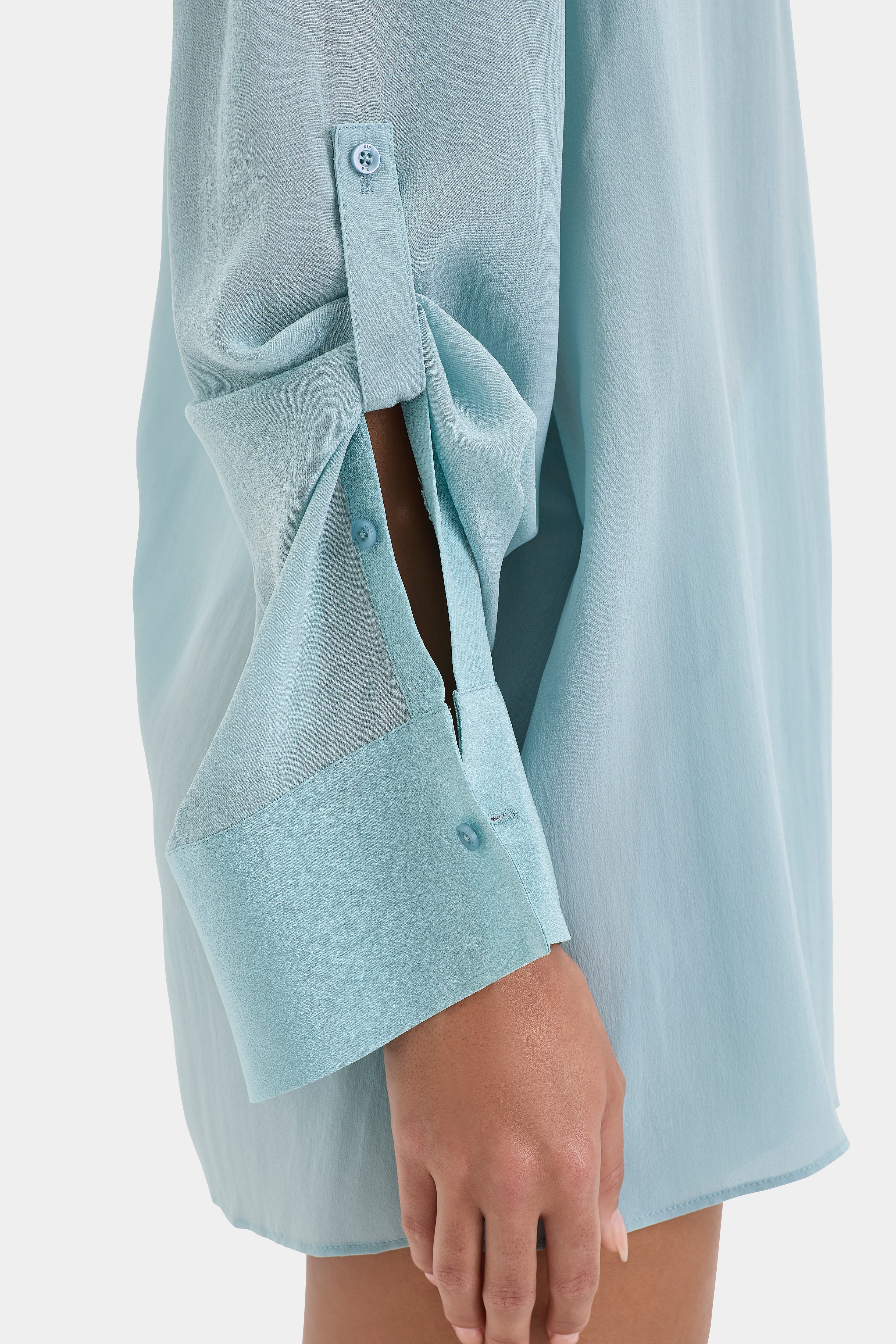Fresca Women's Shirt Dress - Casual Long Sleeve Button Down Tunic for Spring & Summer | Perfect for Office, Date Night & Weekend Outings