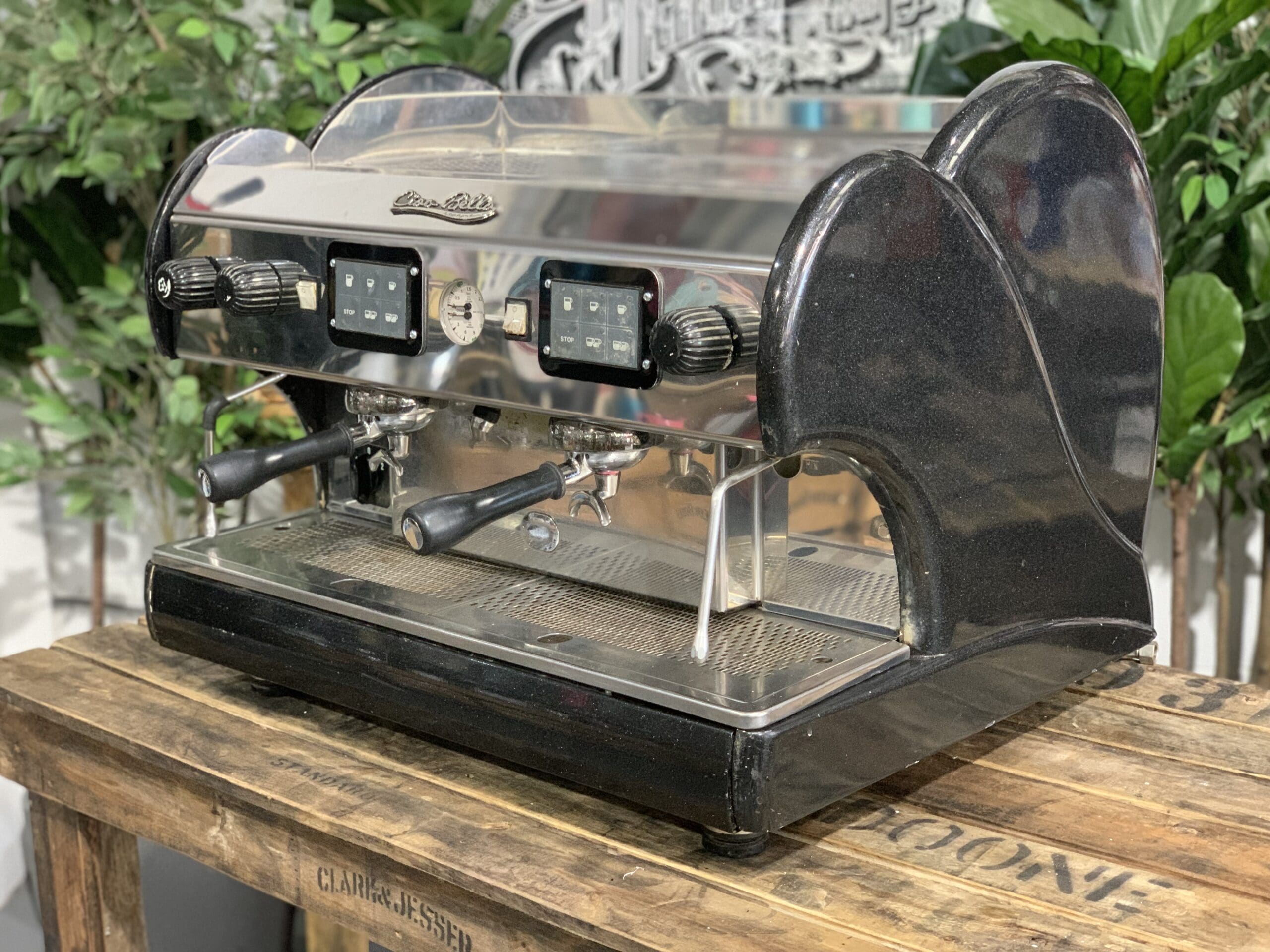 Ciao Bella 2 Group Espresso Machine - Professional Commercial Coffee Maker for Cafes & Restaurants - Perfect for Baristas & Coffee Shops