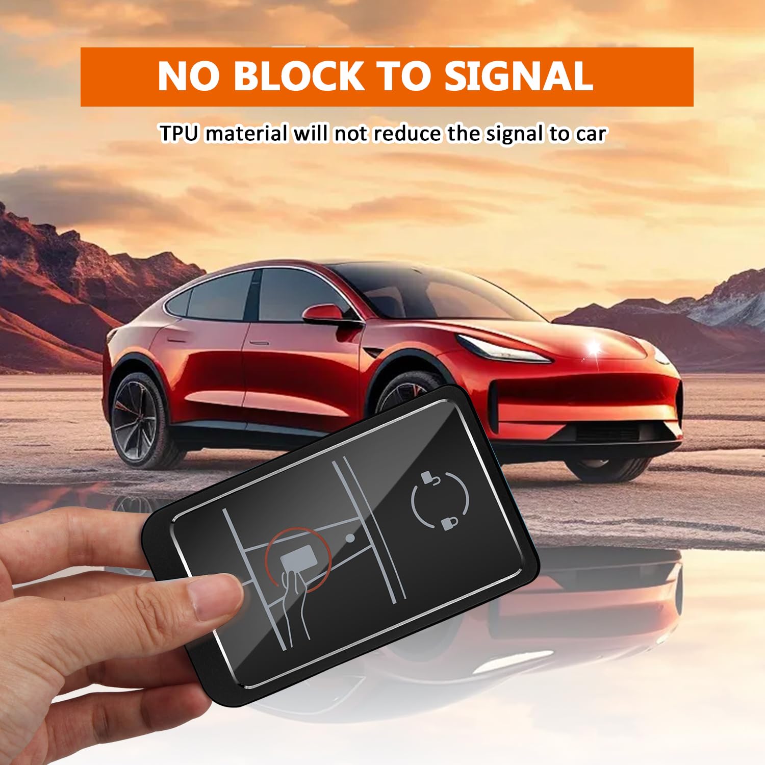 Tesla Key Card Holder for Model 3 & Model Y - Durable Protective Cover Case | Waterproof & Scratch-Resistant | Perfect for Everyday Use, Travel & Key Organization