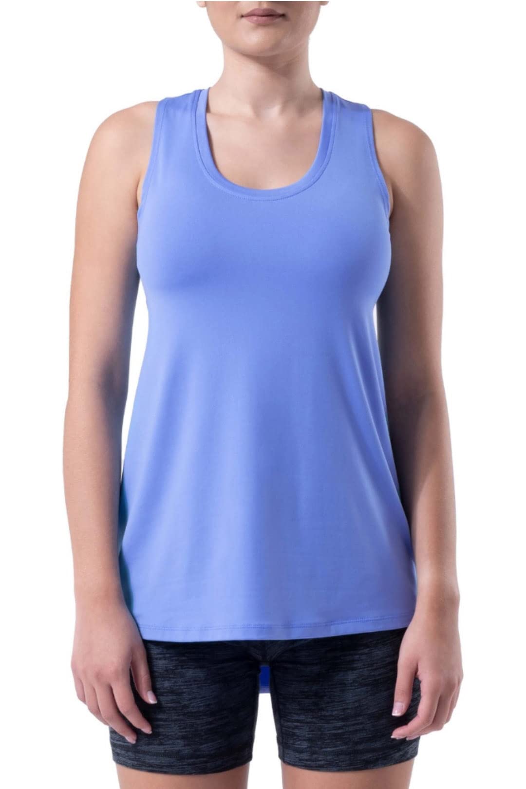 Athletic Works Women's Cabana Swim Active Racerback Tank Top - Quick Dry Swimwear for Beach, Pool & Water Sports | Yoga & Gym Workout Top