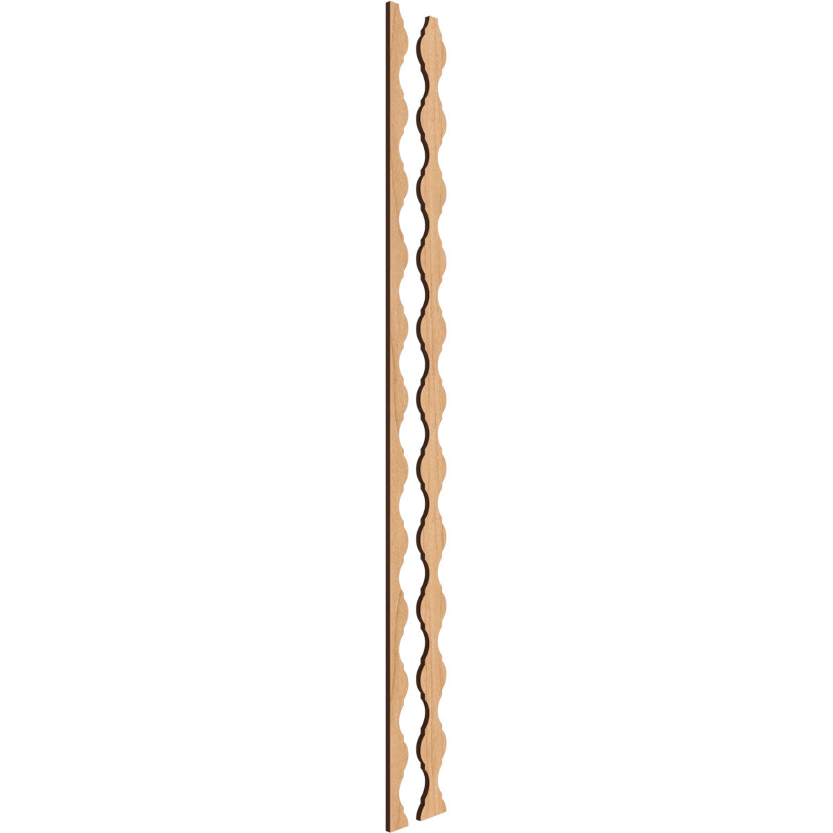 Casablanca Adjustable Wood Slat Wall Kit - DIY Modern Acoustic Panel for Home & Office Decor - Perfect for Living Room, Bedroom, or Workspace Soundproofing